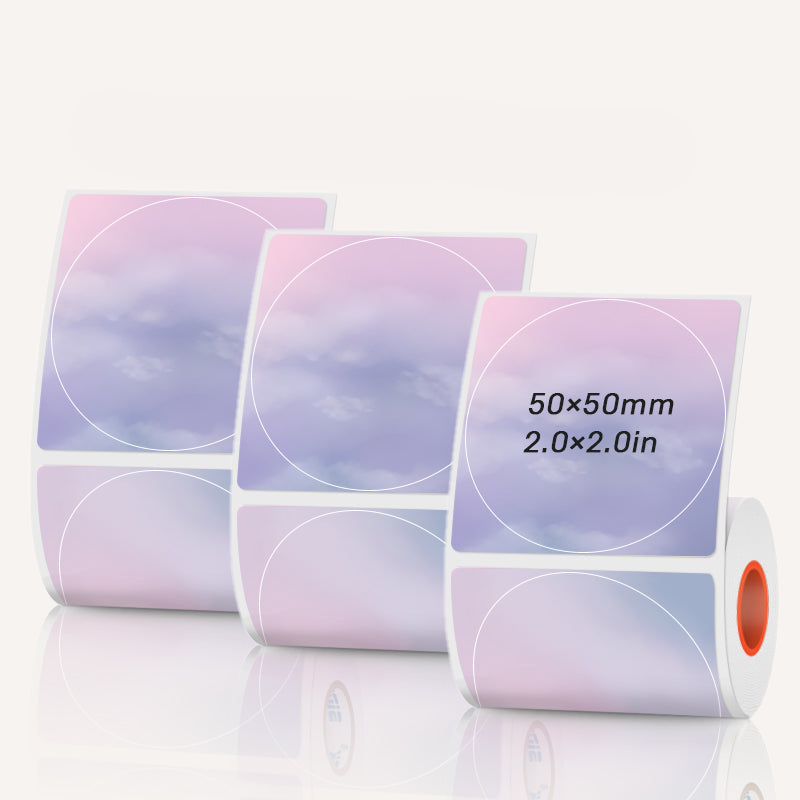 6 Types of thermal labels 6 roll/set for SK58/SK20/SK35/SK45/SK27
