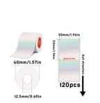 Laser Holographic Silvery Thermal Label For SK20/SK35/SK45/SK27