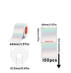 Laser Holographic Silvery Thermal Label For SK20/SK35/SK45/SK27