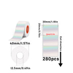 Laser Holographic Silvery Thermal Label For SK20/SK35/SK45/SK27