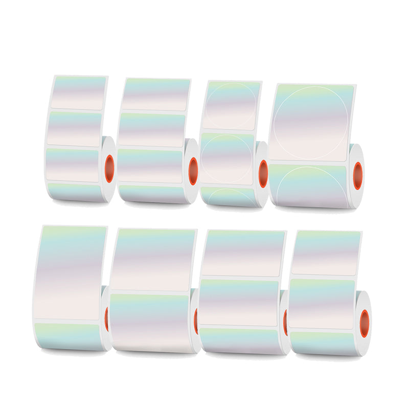 Laser Holographic Silvery Thermal Label For SK20/SK35/SK45/SK27