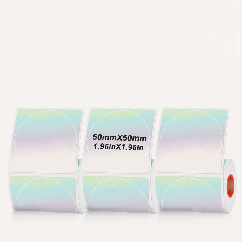 Laser Holographic Silvery Thermal Label For SK20/SK35/SK45/SK27