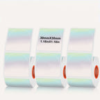 Laser Holographic Silvery Thermal Label For SK20/SK35/SK45/SK27