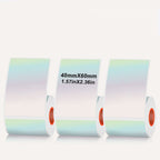 Laser Holographic Silvery Thermal Label For SK20/SK35/SK45/SK27