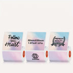 50x50mm Square Natural Background Thermal Label for SK58/SK20/SK35/SK45/SK27