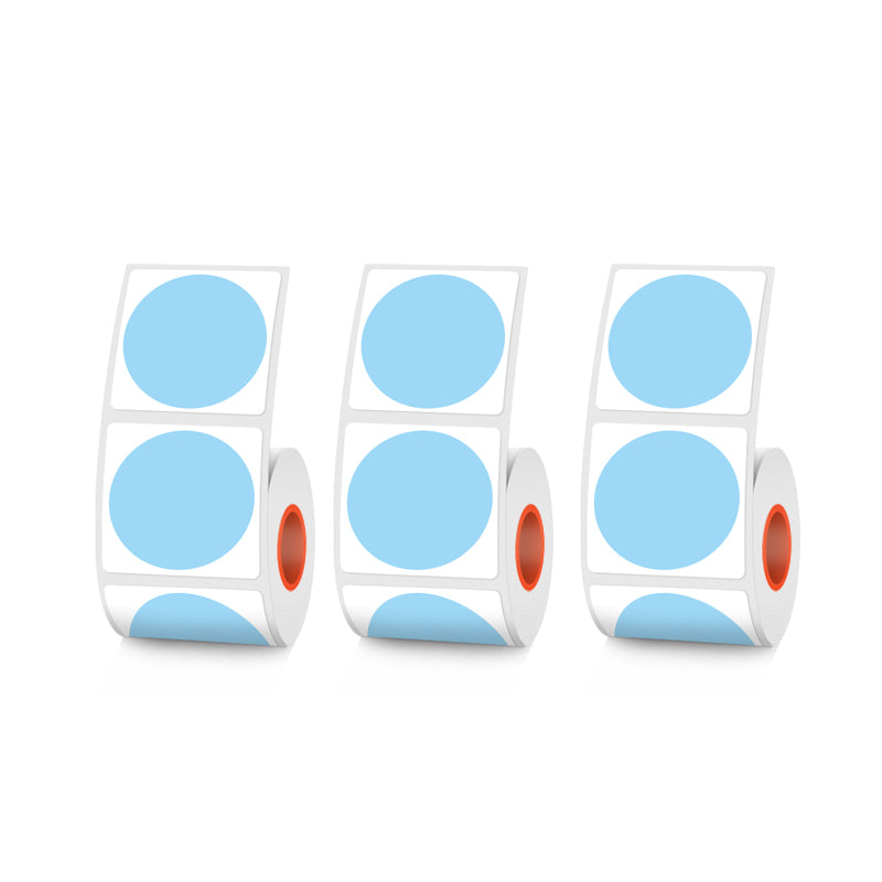 Thermal 30mm Diameter Round Label 6 colors inside For SK/58/SK20/SK35/SK45/SK27