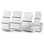 4 rolls of transparent thermal label paper, compatible with SK20, SK35, SK45(NZ Local Shippment)