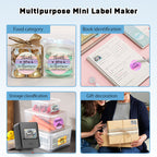SK20 Mini Thermal Printer with 3 Rolls of Laser PET thermal label (Australia Local Shippment)