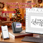 KAYSION Portable Thermal Printer Christmas Gift Set