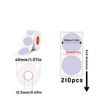 Thermal 30mm Diameter Round Label 6 colors inside For SK/58/SK20/SK35/SK45/SK27