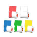 Thermal cable label 25mmX38mm 5 colors inside-for SK58/SK20/SK35/SK45/SK27