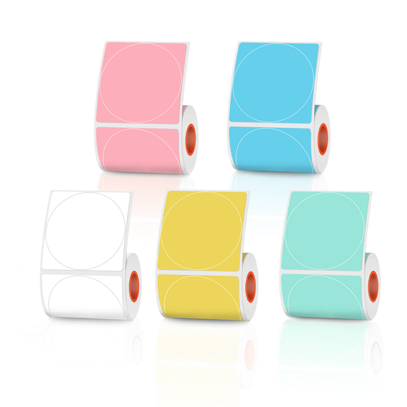 Thermal label 50mm diameter circle-for SK/58/SK20/SK35/SK45/SK27