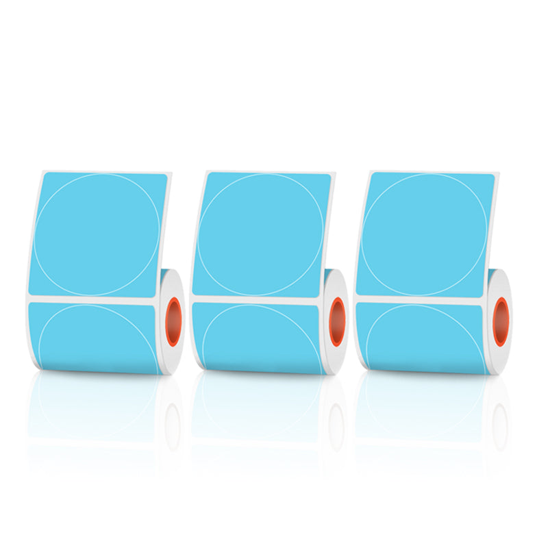 Thermal label 50mm diameter circle-for SK/58/SK20/SK35/SK45/SK27