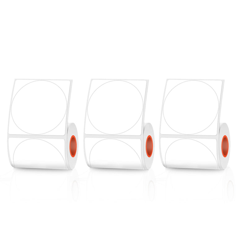 Thermal label 50mm diameter circle-for SK/58/SK20/SK35/SK45/SK27