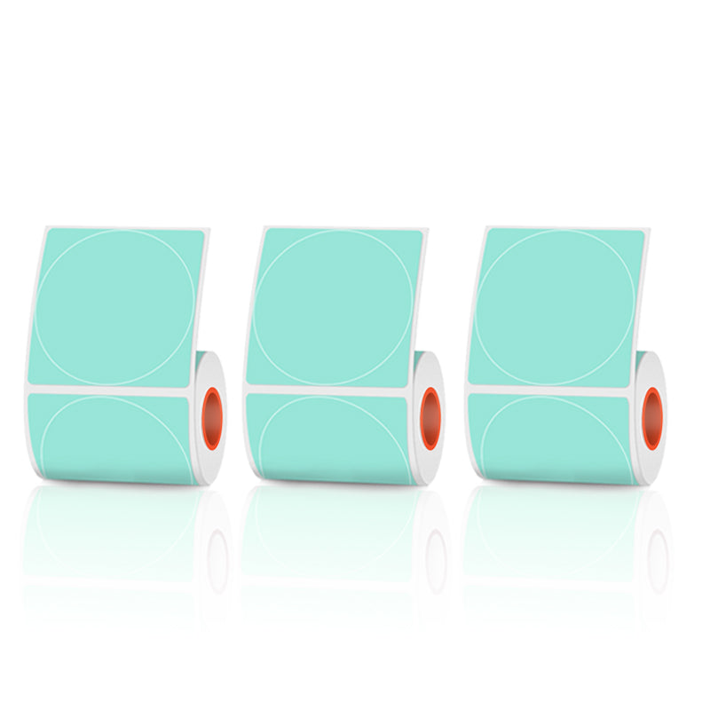 Thermal label 50mm diameter circle-for SK/58/SK20/SK35/SK45/SK27
