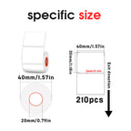 Thermal labels 40mmX30mm 4-color inside For SK58/SK20/SK35/SK45/SK27(Australia Local Shippment)