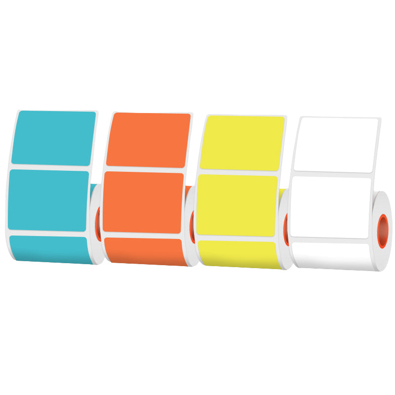 Thermal labels 40mmX30mm Four colors For SK58/SK20/SK35/SK45/SK27(Australia Local Shippment)