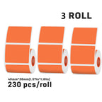Thermal labels 40mmX30mm Four colors For SK58/SK20/SK35/SK45/SK27(Australia Local Shippment)