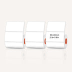 Rectangular white thermal label for SK/58/SK20/SK35/SK45/SK27