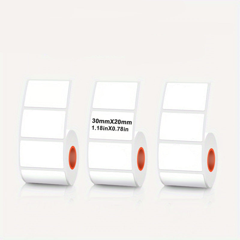 Rectangular white thermal label for SK/58/SK20/SK35/SK45/SK27