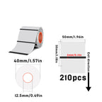 All Size Thermal Transparent PET Labels For SK20/SK35/SK45/SK27