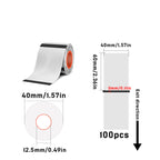 All Size Thermal Transparent PET Labels For SK20/SK35/SK45/SK27