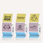 30mmX30mm Circular thermal label
