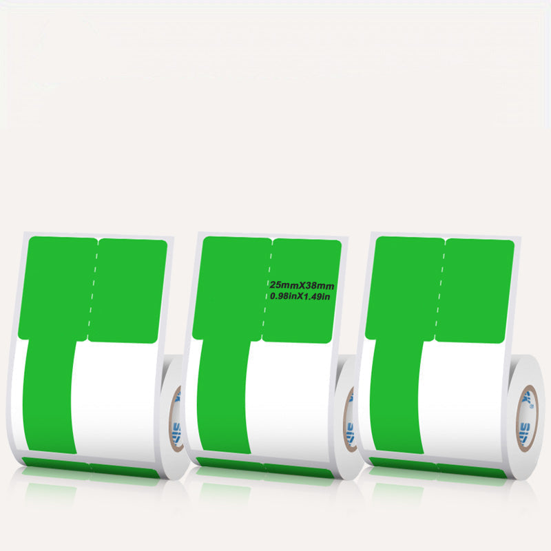 Thermal cable label 25mmX38mm 5 colors inside-for SK58/SK20/SK35/SK45/SK27