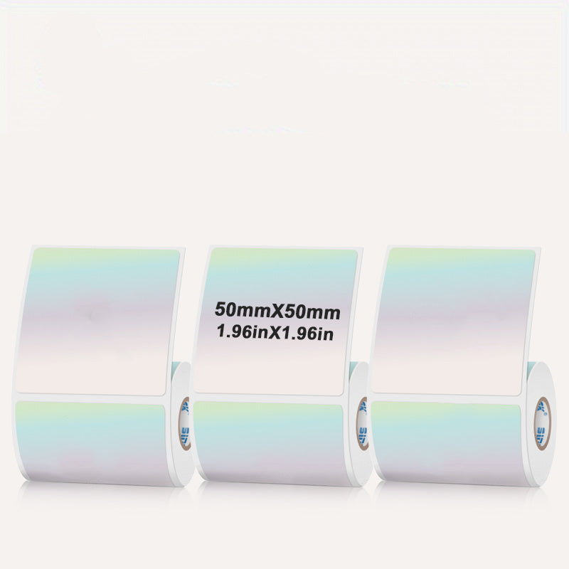 Laser Holographic Silvery Thermal Label For SK20/SK35/SK45/SK27