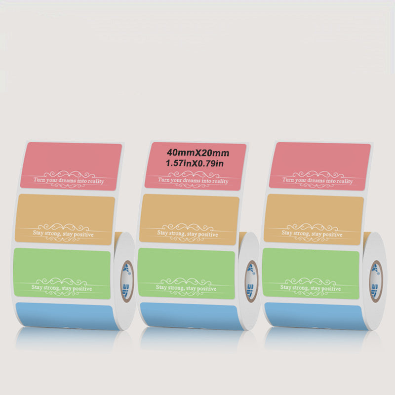 40mmX20mm Personalized thermal label