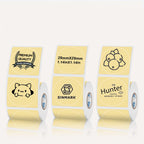 30mmX30mm Circular thermal label
