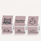 50mmX50mm Circular thermal label