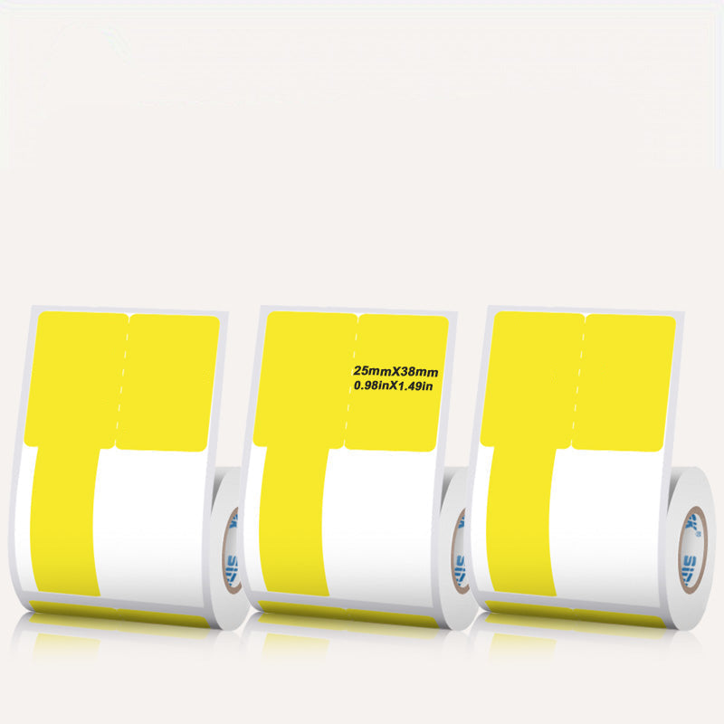 Thermal cable label 25mmX38mm 5 colors inside-for SK58/SK20/SK35/SK45/SK27
