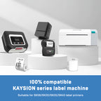 6 rolls of 50X80mm white thermal label paper, 85pcs/roll, compatible with SK58, SK20, SK35, SK45(Australia Local Shippment)