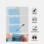 4-roll Color Label Set(US Local Shippment)