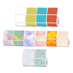 3/6/12 Rolls Color Thermal Label Set(US Local Shippment)