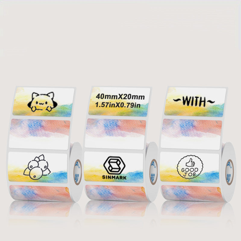 40mmX20mm Personalized thermal label