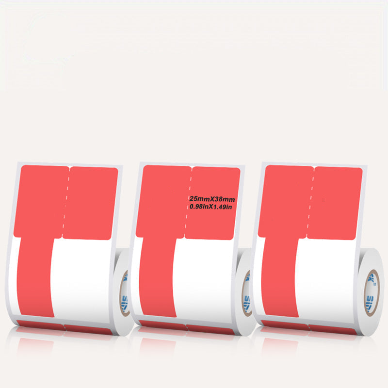 Thermal cable label 25mmX38mm 5 colors inside-for SK58/SK20/SK35/SK45/SK27