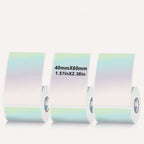 Laser Holographic Silvery Thermal Label For SK20/SK35/SK45/SK27