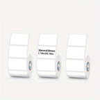 Rectangular white thermal label for SK/58/SK20/SK35/SK45/SK27