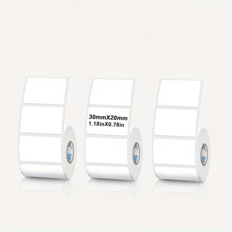 Rectangular white thermal label for SK/58/SK20/SK35/SK45/SK27