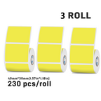 Thermal labels 40mmX30mm Four colors For SK58/SK20/SK35/SK45/SK27