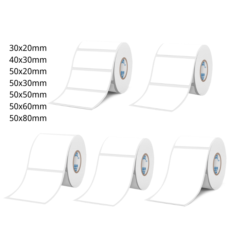 White Thermal Label for SK/58/SK20/SK35/SK45/SK27 (Australia Local Shippment)