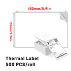 4x6" Thermal Label Stickers for Logistics Shipping