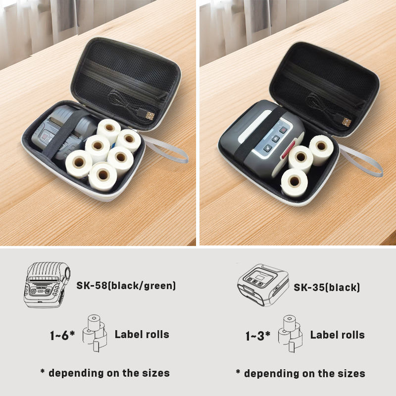 KAYSION Small Hard Shell Machine Storage Bag