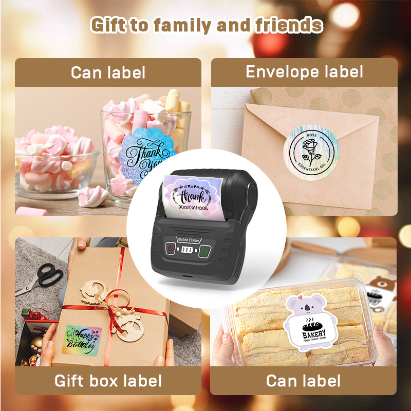 KAYSION SK58 Portable Thermal Printer Gift Set
