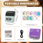 KAYSION SK58 Portable Thermal Printer Gift Set