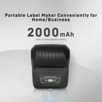 SK58 Portable Thermal Printer with 3 Rolls Label（Japan Local Shippment）