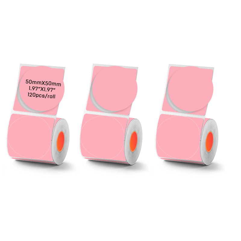 Thermal label 50mm diameter circle-for SK/58/SK20/SK35/SK45/SK27