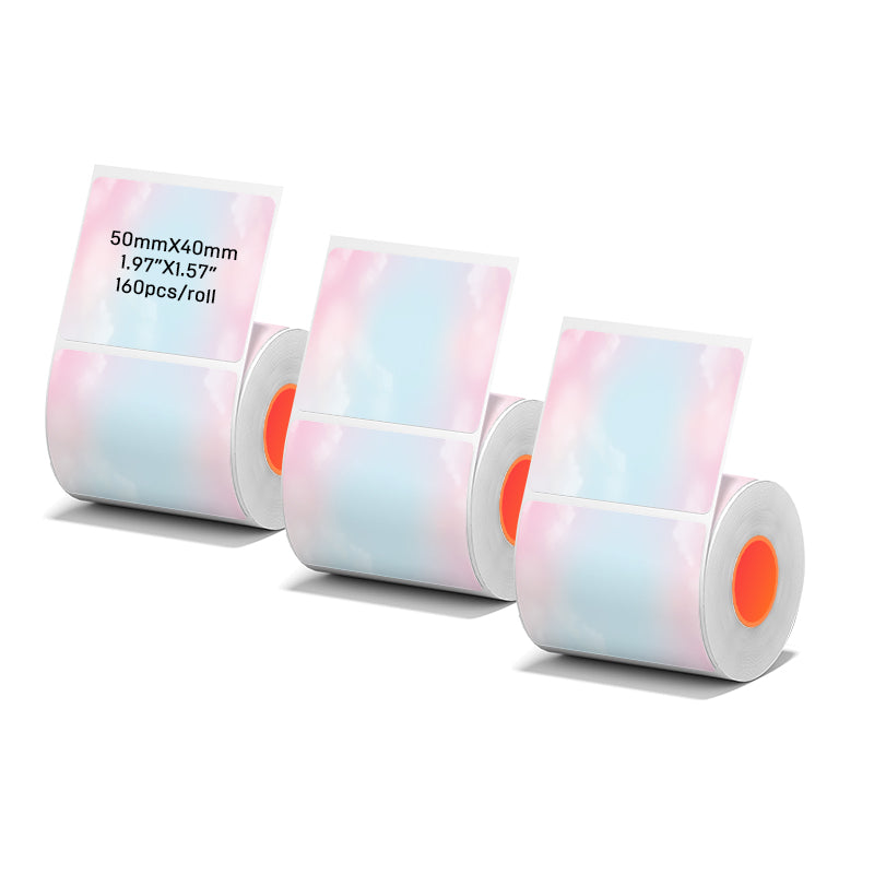 6 Types of thermal labels 6 roll/set for SK58/SK20/SK35/SK45/SK27